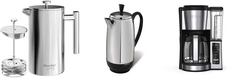 Top 5 Stainless Steel Coffee Makers: No Plastic Inside