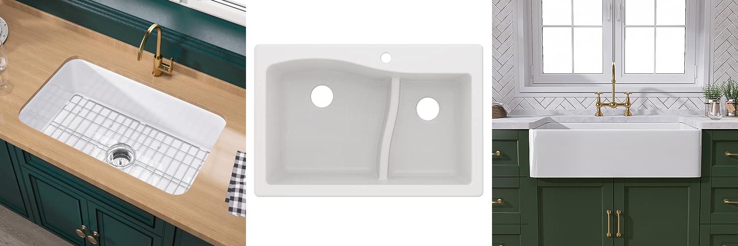 Best White Kitchen Sink: 5 Top Picks Reviewed