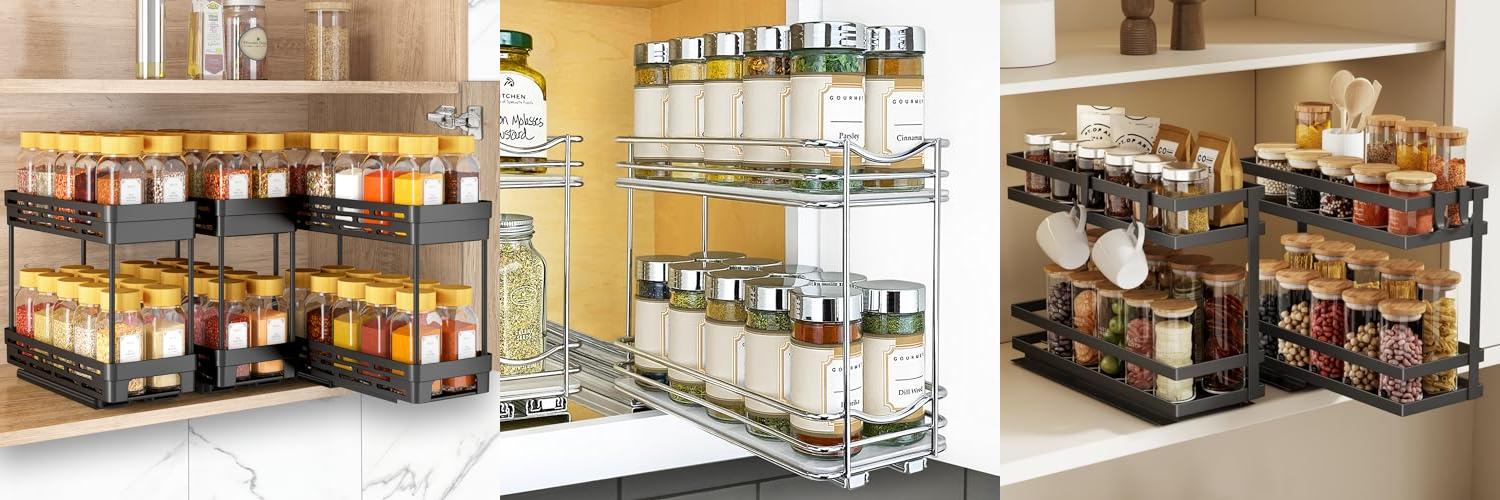 Top 5 Pull Out Spice Racks: Your Kitchen Upgrade Guide